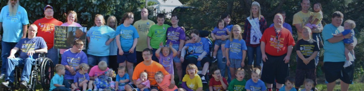 Buddy Walk community group photo